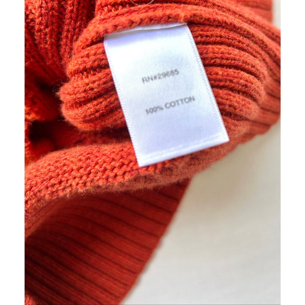 Pendleton Knit Vest Orange Small EUC - Picture 4 of 5
